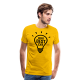 Mom's Best Idea I | Men's Premium T-Shirt - sun yellow