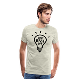 Mom's Best Idea I | Men's Premium T-Shirt - heather oatmeal