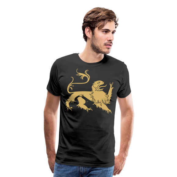 Regal Lion III | Men's Premium T-Shirt - black