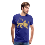 Regal Lion III | Men's Premium T-Shirt - royal blue