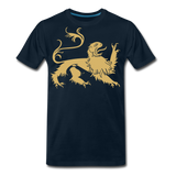 Regal Lion III | Men's Premium T-Shirt - deep navy