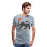 Regal Lion II | Men's Premium T-Shirt - heather ice blue