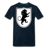 Lion Crest II | Men's Premium T-Shirt - deep navy