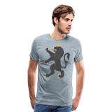 Regal Lion I | Men's Premium T-Shirt - heather ice blue