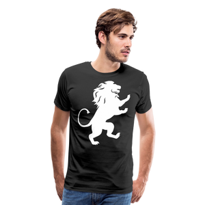 Lion Silhouette II | Men's Premium T-Shirt - black