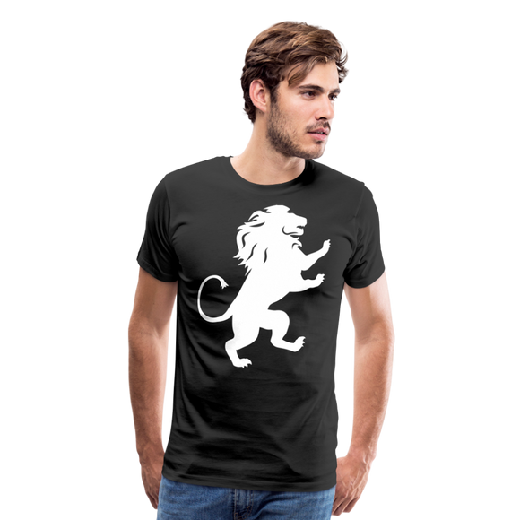 Lion Silhouette II | Men's Premium T-Shirt - black