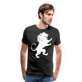 Lion Silhouette II | Men's Premium T-Shirt - black