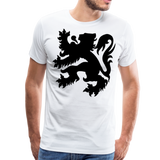 Heraldic Lion III | Men's Premium T-Shirt - white