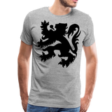 Heraldic Lion III | Men's Premium T-Shirt - heather gray