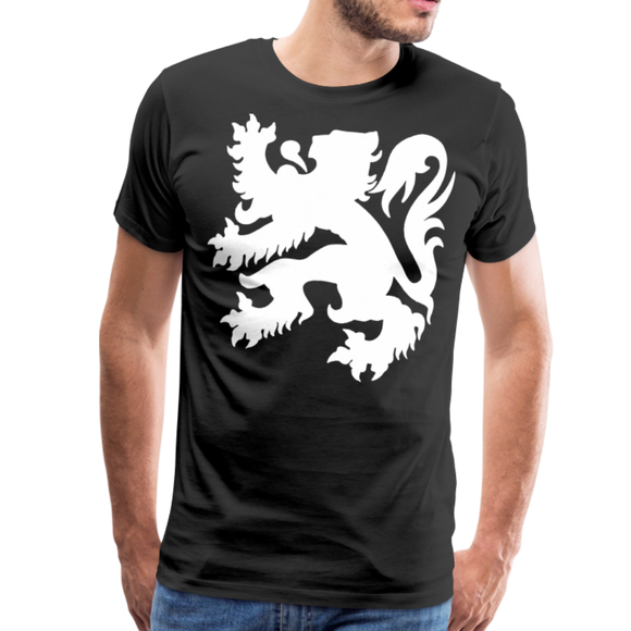 Heraldic Lion IV | Men's Premium T-Shirt - black