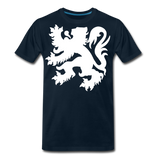 Heraldic Lion IV | Men's Premium T-Shirt - deep navy