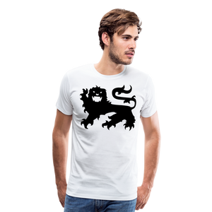 Heraldic Lion I | Men's Premium T-Shirt - white