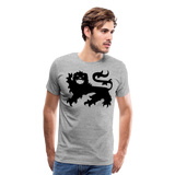 Heraldic Lion I | Men's Premium T-Shirt - heather gray