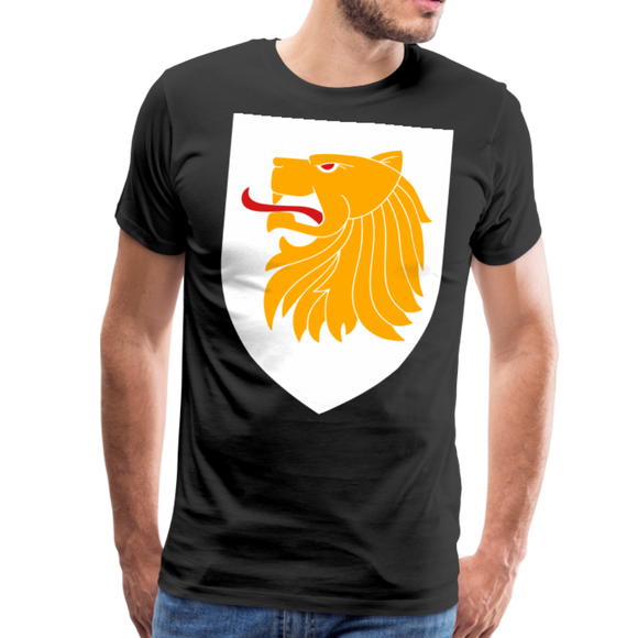 Lion Crest VI | Men's Premium T-Shirt - black