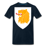 Lion Crest VI | Men's Premium T-Shirt - deep navy