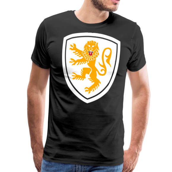 Lion Crest IV | Men's Premium T-Shirt - black