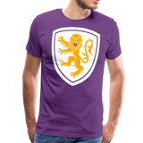 Lion Crest IV | Men's Premium T-Shirt - purple