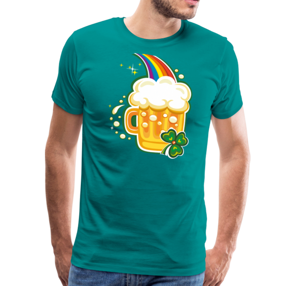 St. Patrick's Beer | Men's Premium T-Shirt - teal