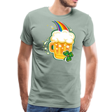 St. Patrick's Beer | Men's Premium T-Shirt - steel green