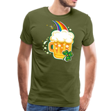 St. Patrick's Beer | Men's Premium T-Shirt - olive green