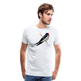 Swallow | Men's Premium T-Shirt - white