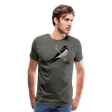 Swallow | Men's Premium T-Shirt - asphalt gray