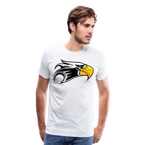 Eagle Head I | Men's Premium T-Shirt - white