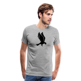 Eagle Silhouette III | Men's Premium T-Shirt - heather gray