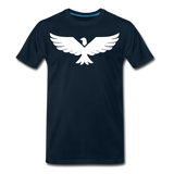 Eagle Silhouette II | Men's Premium T-Shirt - deep navy