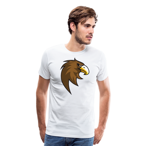 Eagle Head II | Men's Premium T-Shirt - white