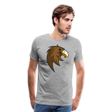 Eagle Head II | Men's Premium T-Shirt - heather gray