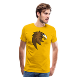 Eagle Head II | Men's Premium T-Shirt - sun yellow