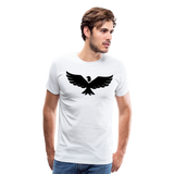 Eagle Silhouette I | Men's Premium T-Shirt - white