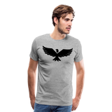 Eagle Silhouette I | Men's Premium T-Shirt - heather gray