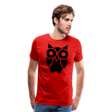 Owl Tattoo | Men's Premium T-Shirt - red