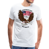 American Spirit | Men's Premium T-Shirt - white