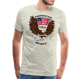 American Spirit | Men's Premium T-Shirt - heather oatmeal