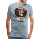 American Spirit | Men's Premium T-Shirt - heather ice blue