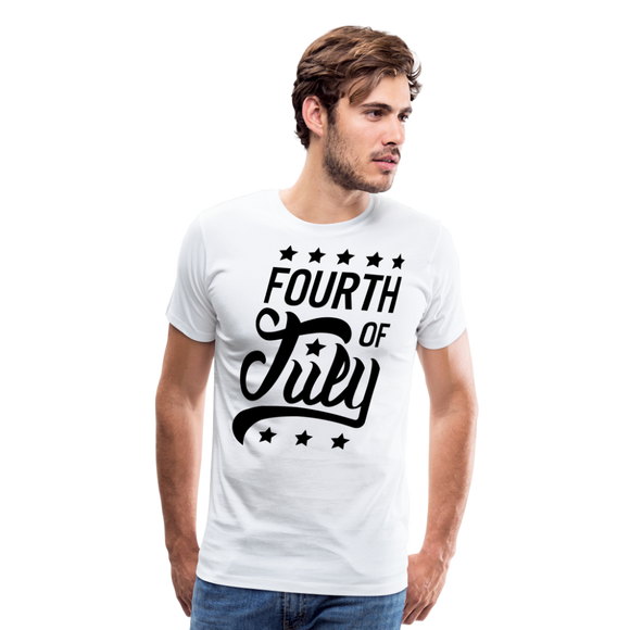 Men's Premium T-Shirt - white