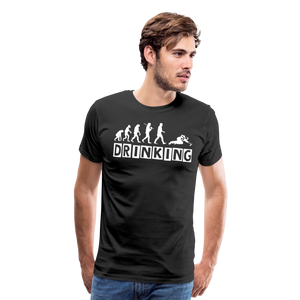 Evolution Ft Drinking IV | Men's Premium T-Shirt - black