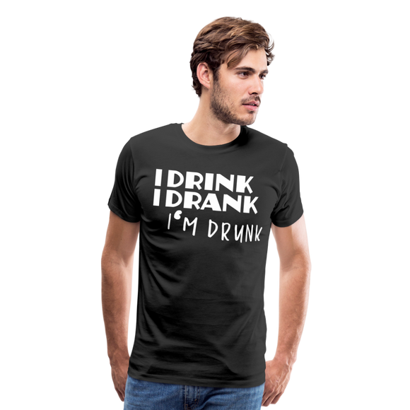 I Am Drunk II | Men's Premium T-Shirt - black