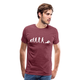 Evolution Ft Drinking II | Men's Premium T-Shirt - heather burgundy