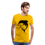 Let's Play | Men's Premium T-Shirt - sun yellow