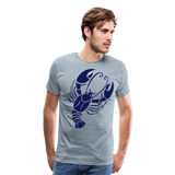 Cancer | Men's Premium T-Shirt - heather ice blue