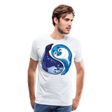 Anime Sea Lion | Men's Premium T-Shirt - white