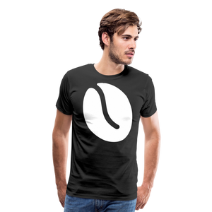 Coffee Bean II | Men's Premium T-Shirt - black