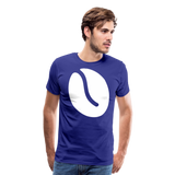 Coffee Bean II | Men's Premium T-Shirt - royal blue