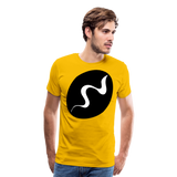 Coffee Bean III | Men's Premium T-Shirt - sun yellow