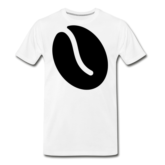 Coffee Bean I | Men's Premium T-Shirt - white