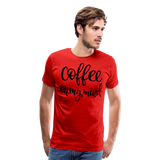 Coffee On My Mind I | Men's Premium T-Shirt - red